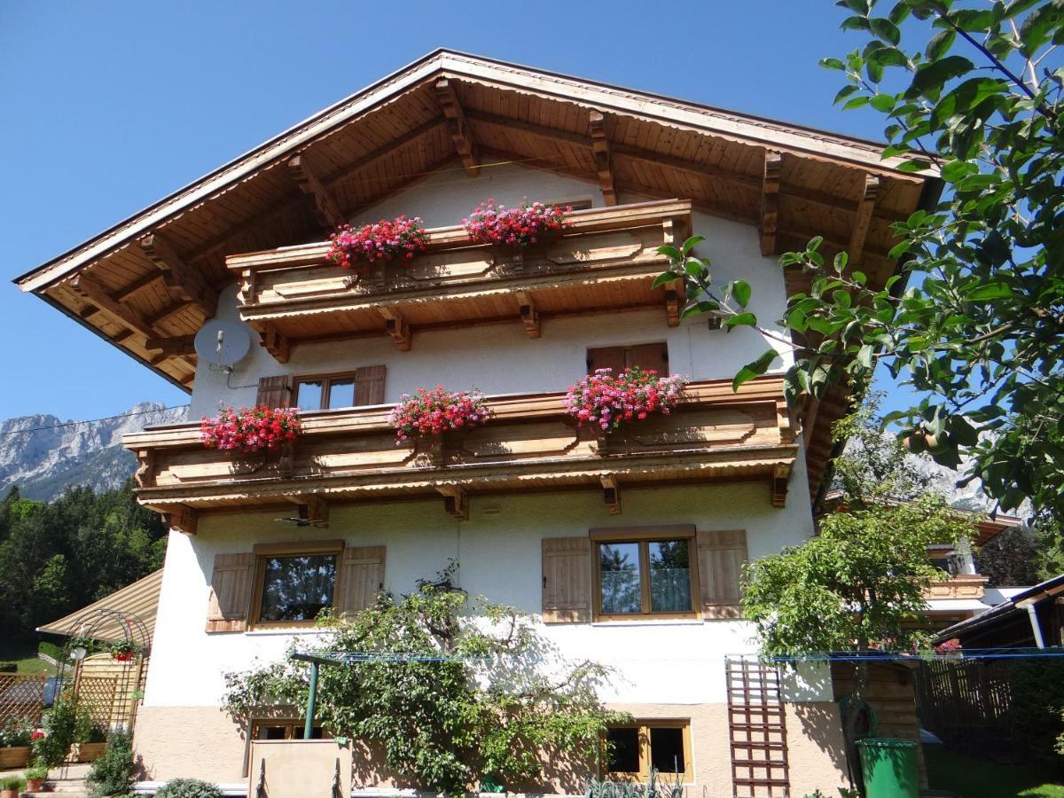 Bergfrieden Apartman Scheffau am Wilden Kaiser Kültér fotó